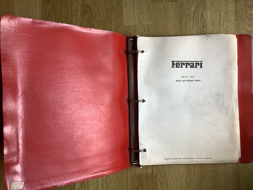 Ferrari dino 246 - 246-nice, book