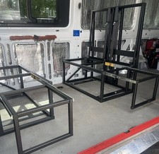Custom built seat frames for