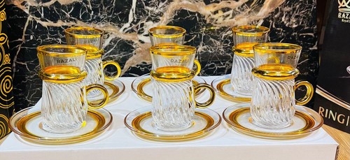 Stunning turkish tea set 6 - turkish,