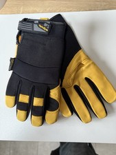 Wells Lamont HydraHyde Heavy Duty Leather Work Gloves SIZE LARGE