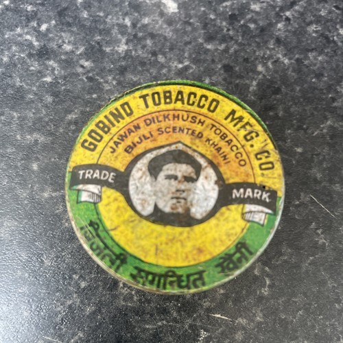 Vintage indian tobacco tin - indian,