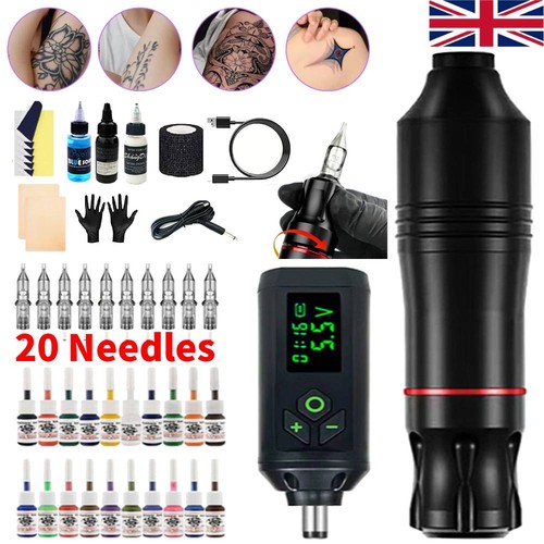 Tattoo kit wireless gun - tattoo,