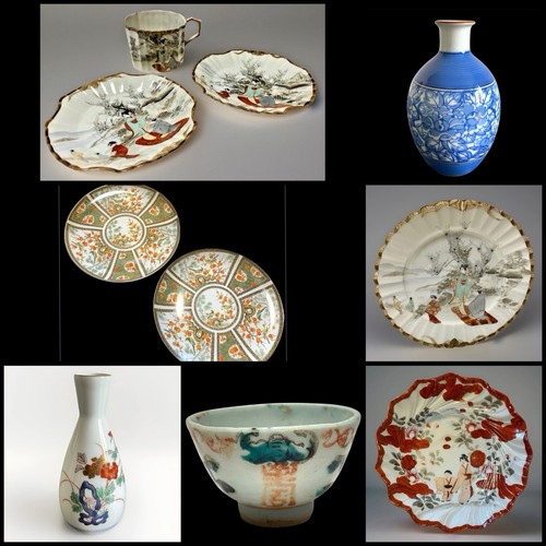 Japanese kutani arita - kutani,