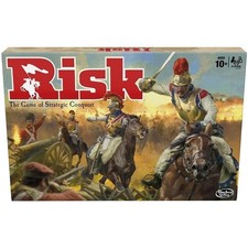 Risk board game, strategy game suitable for 2-5 players, strategy board game.