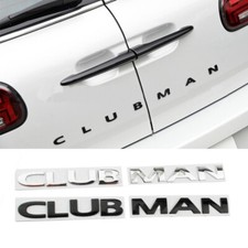1PCS For MINI COOPER CLUBMAN Sticking Rear LOGO 3D Metal Emblems Ornaments