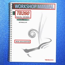 TAKEUCHI TB260 MINI EXCAVATOR