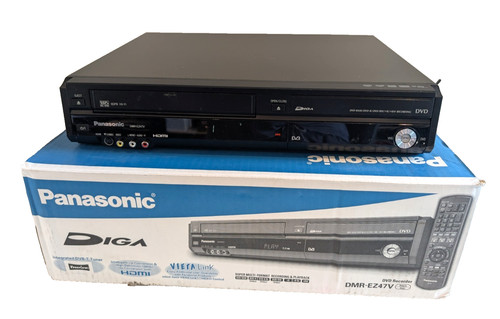 Panasonic dmr ez47v vhs dvd - panasonic, dmr-ez47v