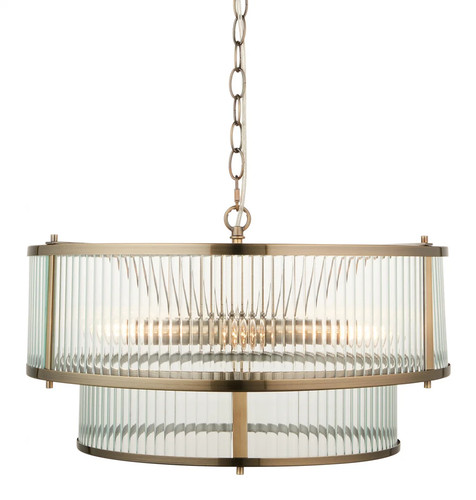 Ceiling light brass - brass, ridgeton