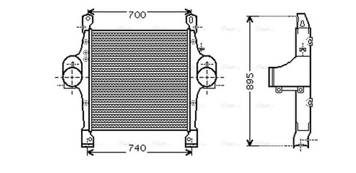 Ava charge air intercooler - ava,