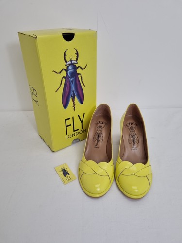 Fly london ladies shoes - ladies, lemon