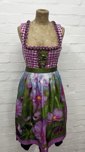 Distler pink green dirndl - distler,