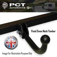 PCT Fixed Swan Neck Towbar For