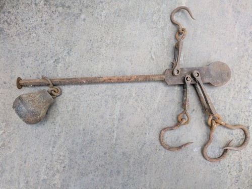Antique balance beam scale - antique,