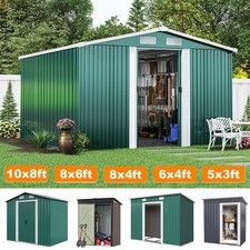 Metal Garden Shed 6X4ft 6X8ft