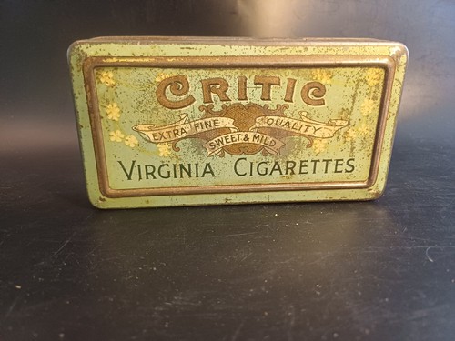Old tobacco tin - tobacco,