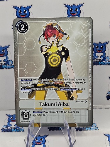 Digimon takumi aiba bt5 - digimon, bt5-091