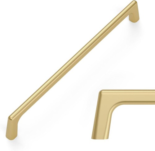 10x gold cabinet handles - gold,