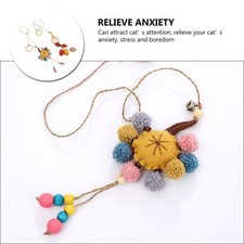 2PCS Cage Hanging Toy Funny Cat Kick Toy Lovely Catnip Interactive Hanging Toy