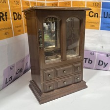 Vintage Wooden Jewelry Box