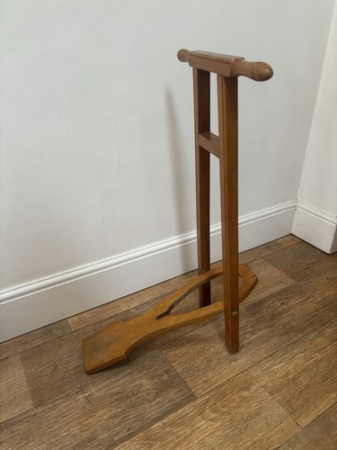 Antique wooden folding boot - antique,
