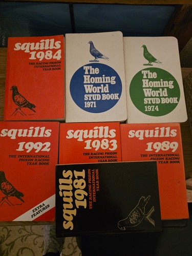 Squills racing pigeon yearbook - racing,