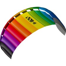 Power Kite - HQ Symphony Beach III 2.2M Rainbow Ready to Fly Outdoor Package