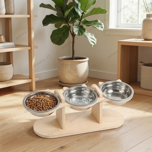 Adjustable bowls dog - 3, cat