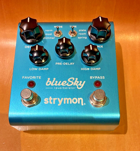 Strymon blue sky reverb - blue, v1