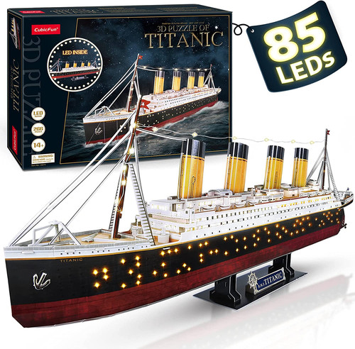 Cubicfun titanic ship - cubicfun, 3d