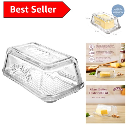 Elegant bpa free - glass, butter