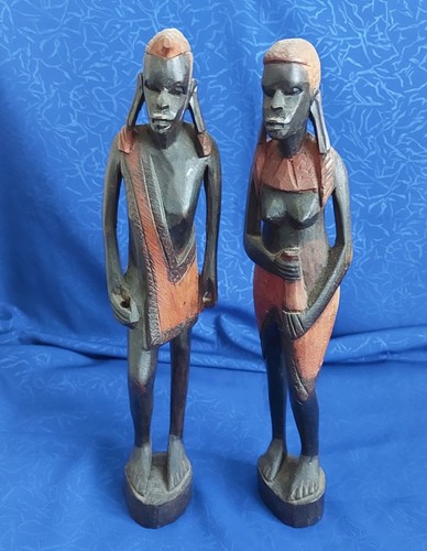 Pair handmade wooden - pair,