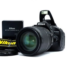 Nikon D5100 16.2 MP DSLR Camera w/ AF-S Nikkor DX 18-105mm f/3.5-5.6 G ED Lens