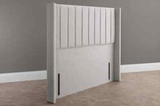 54" Luxury Wingback Floor Standing Headboard for Beds in Plush velvet All SIzes