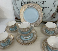 VTG Royal Stafford Blue & Gold