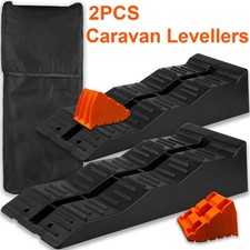 2PCS/set Caravan Levellers 5.5T Campervan Trailer Motorhome Levelling Block Ramp