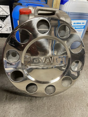 Daf wheel trims stainless - wheel,