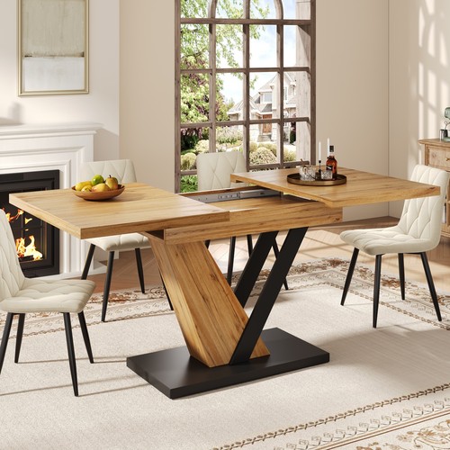 Extendable dining table - extendable,