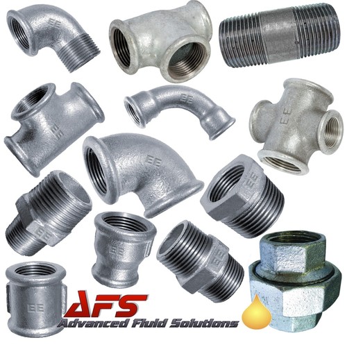 Malleable iron fittings - iron, water
