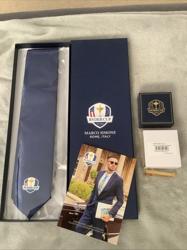 Ryder cup golf blue tie - tie, rrp