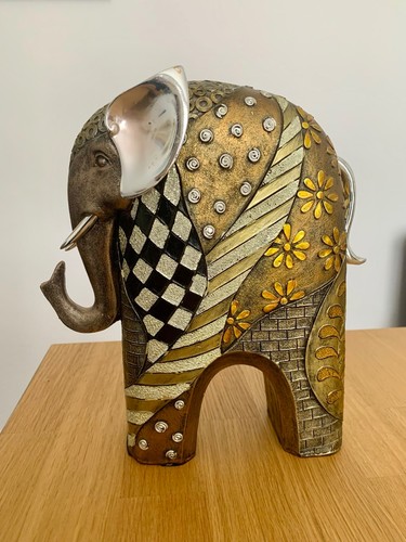 Large hand carved wooden - large,