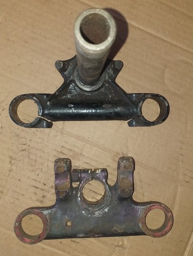 Bsa c15 fork yokes - bsa,