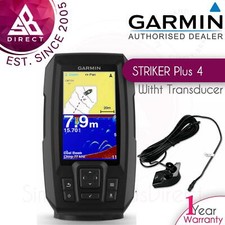Garmin 4.3 STRIKER Plus 4 GPS Fish Finder with Dual-Beam CHIRP Sonar Transducer