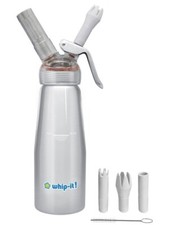 Inspire cream dispenser chargers canister 500ml Transparent 16oz 1/2 ltr