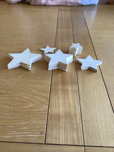 Assorted wooden stars for - assorted,