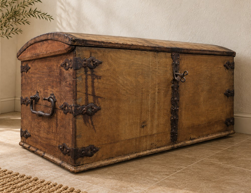 Antique continental oak - oak, domed