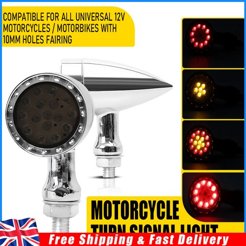 Bullet mini led motorcycle - 2x,