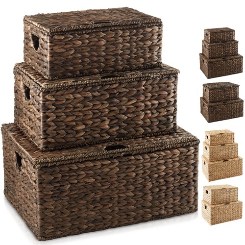 Water hyacinth storage baskets - hyacinth,