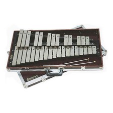 Bergerault GS Semi-Pro 2.5 Octave Glockenspiel – Carbon Steel Bars with Flightca