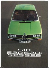 BMW 5-Series E12 1975-1976 UK