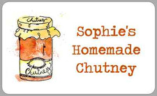 Homemade Chutney Jam Jar